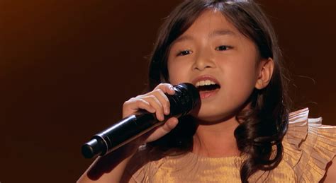 lagu yang dinyanyikan celine tam golden buzzer|Celine tam singing.